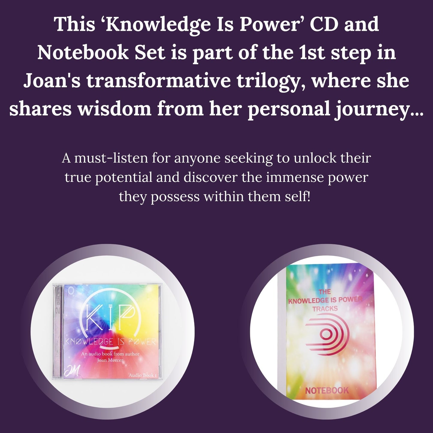 Knowledge Is Power Audio CD and Notebook